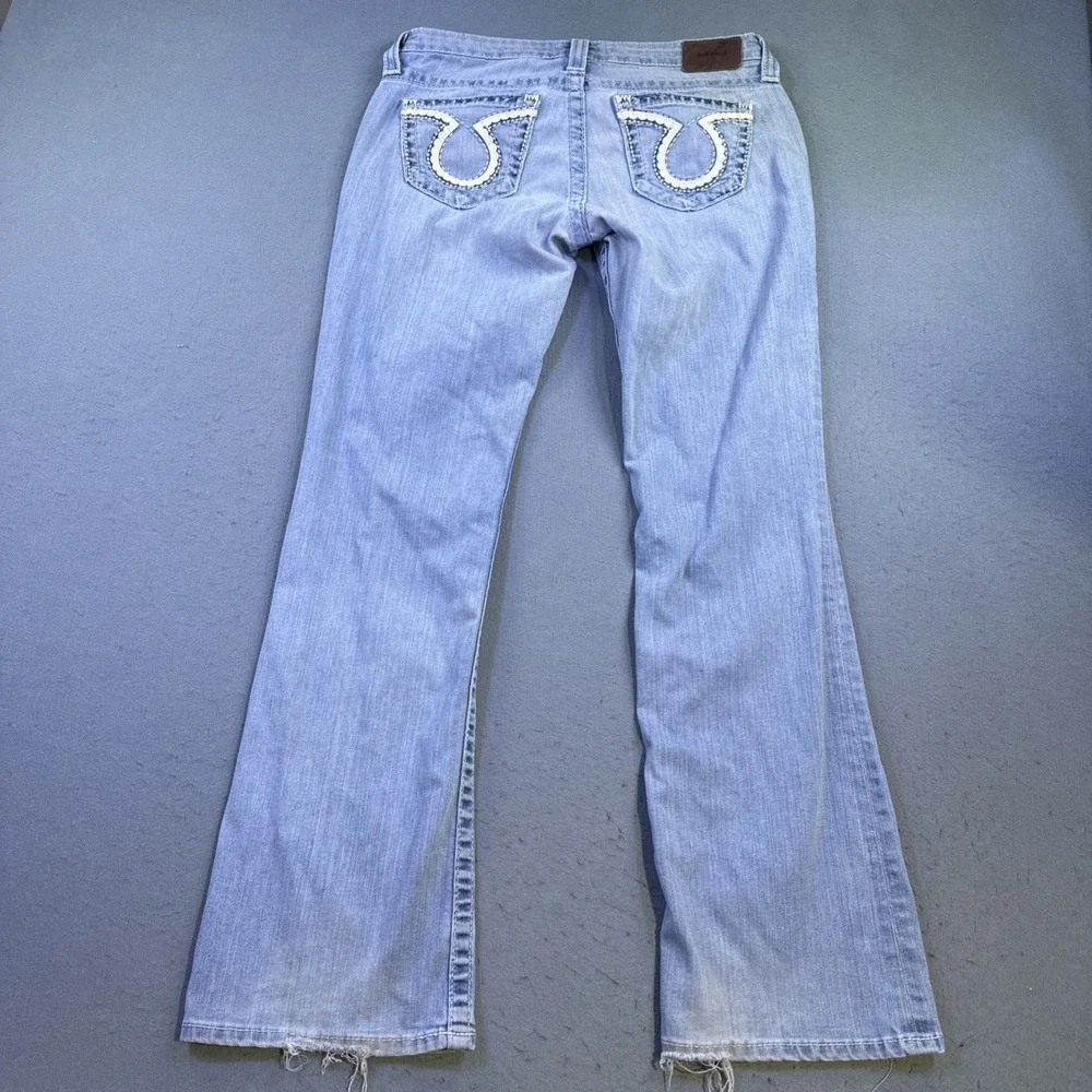 Big Star Jeans Womens Size 28R Blue New Hazel  Fit Western Light  Wash Denim - Picture 9 of 11